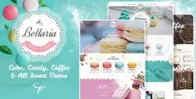 Bellaria(v1.1.9)蛋糕甜品店网站WordPress主题
