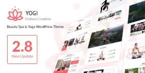 Yogi瑜伽健身和健康美容培训网站WordPress主题