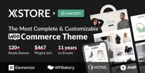XStore汉化版_WordPress跨境电商购物商城主题