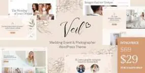 Veil(v1.9)婚礼婚庆活动策划企业网站WordPress主题