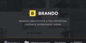 Brando汉化版(v3.2)响应式多用途落地页建站WordPress主题