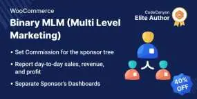 产品推广营销网络/多级分销系统WooCommerce插件V1.1.1
