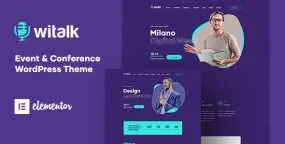 WiTalk(v1.0.11)音乐会|演唱会|博览会举办网站WordPress主题