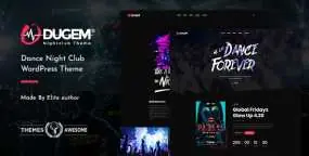 Dugem酒吧歌舞厅和夜总会网站WordPress主题V1.8
