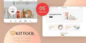 KitTool厨具和室内装饰品经销商网站Shopify主题