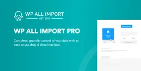 WP All Import Pro汉化版_WordPress批量数据导入插件+组件包