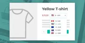 YITH Multi Currency Switcher Premium(v1.30)多货币切换器WooCommerce插件