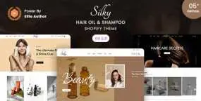 Silky美发护理产品跨境电商SHopify主题