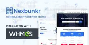 Nexbunker(v1.8)虚拟主机和云服务器销售官网WordPress主题