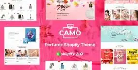 Camo香水和化妆品销售网站模板Shopify主题V1.0