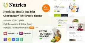 Nutrico营养健康饮食咨询网站WordPress主题