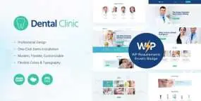 Dental Clinic牙医牙科诊所网站模板WordPress主题