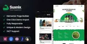 Suxnix汉化版1.6 营养补剂和减肥产品专卖店WordPress主题