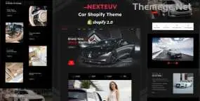 NextEuv电动汽车经销商网站Shopify主题