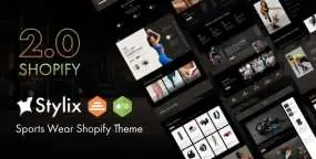 Stylix瑜伽服和运动服跨境电商Shopify模板