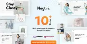 Neytiri含10首页内衣睡衣跨境电商WordPress主题
