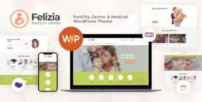 Felizia生育怀孕中心和妇科诊所WordPress网站模板V1.3.0