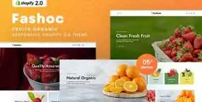 Fashoc水果专卖店Shopify网站模板