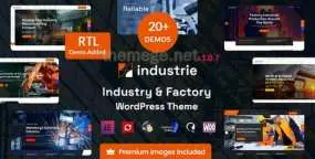 Industrie破解版_WordPress冶金厂和石油天然气主题