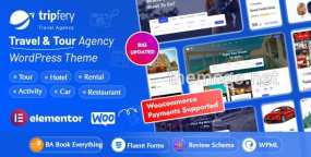 Tripfery破解版v1.4.0 | WordPress旅行和旅游预订网主题