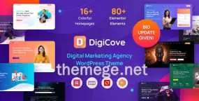 Digicove WordPress主题_网站开发&SEO营销机构建站模板