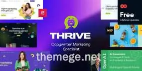 Thrive营销工作室和设计公司网站WordPress主题v1.1
