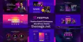 Festiva(v1.0.1)学术讲座&学术交流活动WordPress主题