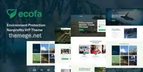 Ecofa(v1.0.6)环保公益组织WordPress主题
