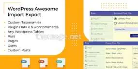 MaxImport(v4.1.1)全功能导入/导出器WordPress插件