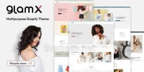 Glamx(v2.0)睡衣&情侣装跨境销售Shopify主题