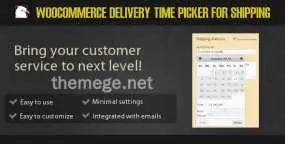 Woocommerce Delivery Time Picker(v3.2.9)买家选择送货时间