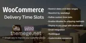 WooCommerce Delivery Time Slots(2.1.1)用户选择送货时间段