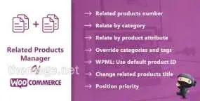 Related Products Manager Pro(v1.16)相关产品管理器插件