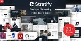 Stratify(v1.1) 含30首页商业咨询网站WordPress主题