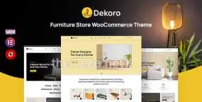 Dekoro WordPress主题_外贸家具销售独立站模板