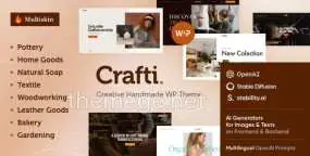 Crafti(v1.8)手工制品跨境电商WordPress主题