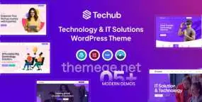 Techub(v1.0)IT技术服务方案网站WordPress主题