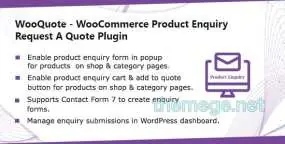 WooQuote(v1.0.9)产品询盘和请求报价WooCommerce插件