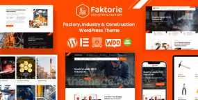 Faktorie破解版(v2.3)电力能源&化工企业网WordPress主题