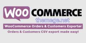 WooCommerce Orders & Customers Exporter(v5.1)订单和客户数据导出器