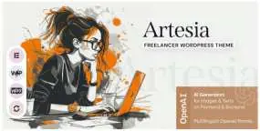 Artesia(v1.16.0)创意人士专属个人作品集WordPress主题