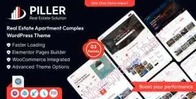 Piller(v2.1)WordPress房产租售市场网站主题