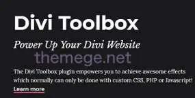 Divi Toolbox(v1.7.4)零代码Divi功能增强工具箱WordPress插件