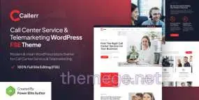 Callerr(v1.0.1)呼叫中心&电话营销网WordPress主题