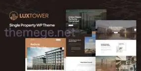 Luxtower v1.1.2|房地产中介公司业务网站WordPress主题