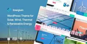 Energium光伏企业WordPress主题V1.0.16：可再生能源网站模板