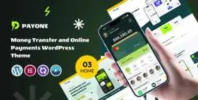 PayOne v1.0|WordPress在线支付转账金融企业网站模板