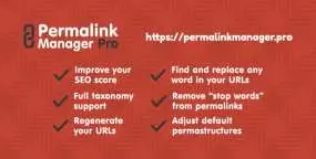 Permalink Manager Pro汉化版_WordPress固定链接管理插件