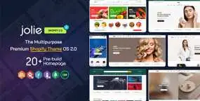 Jolie化妆品电商Shopify主题V1.1_跨境电商独立站模板
