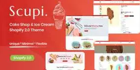 Scupi蛋糕甜品电商网站Shopify主题